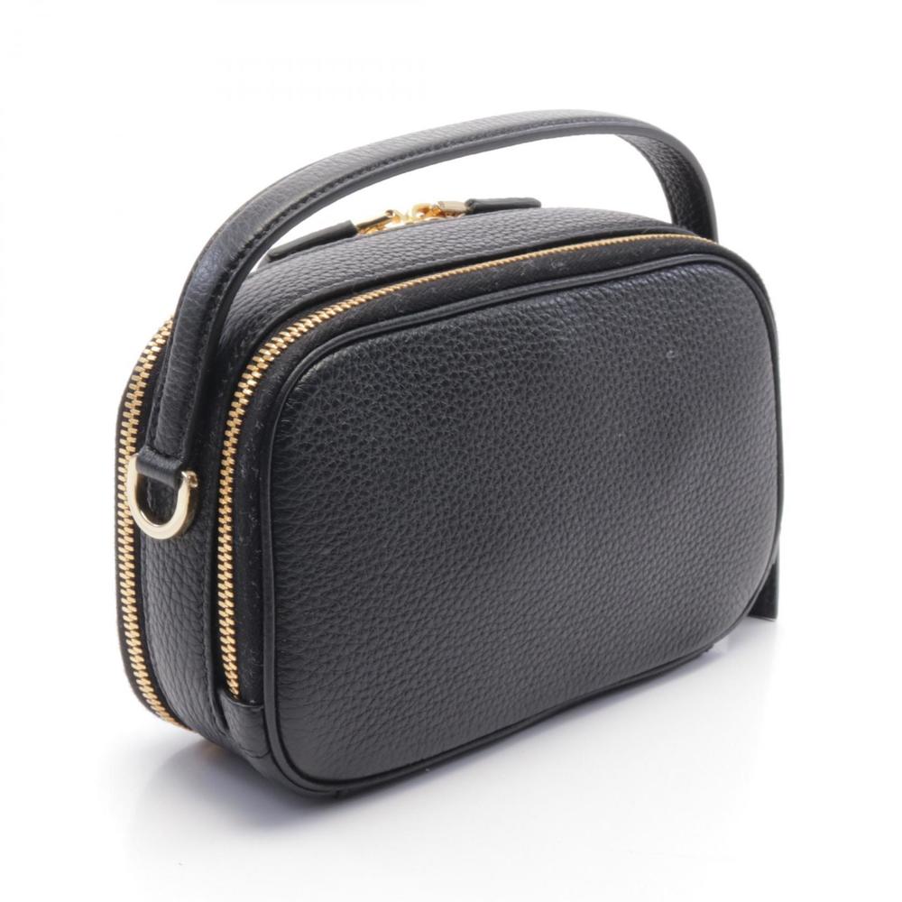 Prada Odette Handbag Leather Black - Picture 2 of 5